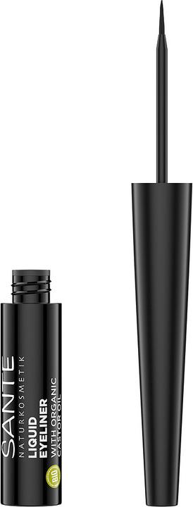 Actual product image Sante Liquid Eyeliner 01 Black with Organic Castor Oil (01 Black)