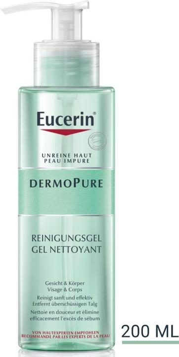 Image du produit Eucerin Gel nettoyant DermoPure (Gel, 200 ml)