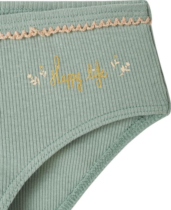 Immagine prodotto Vertbaudet Confezione da 5 slip da bambina, a costine (98, Confezione da 5 pezzi)