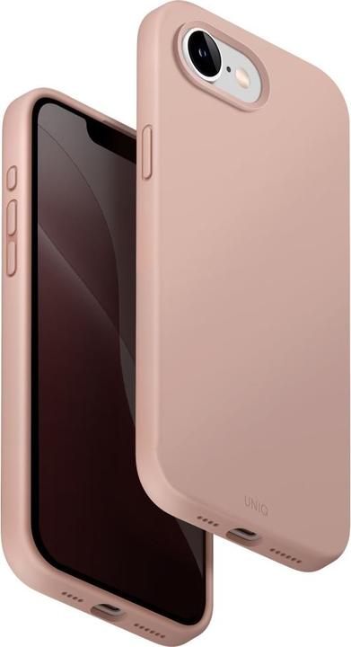 Immagine prodotto Uniq Lino Magclick Charging Case for iPhone 16e - Pink (Apple iPhone 16e)