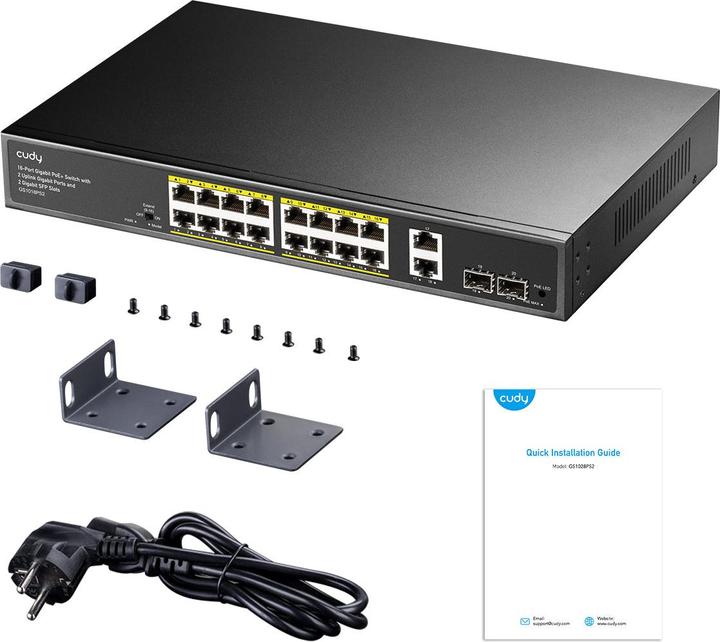 Produktbild Cudy Switch (GS1018PS2) (18 Ports)
