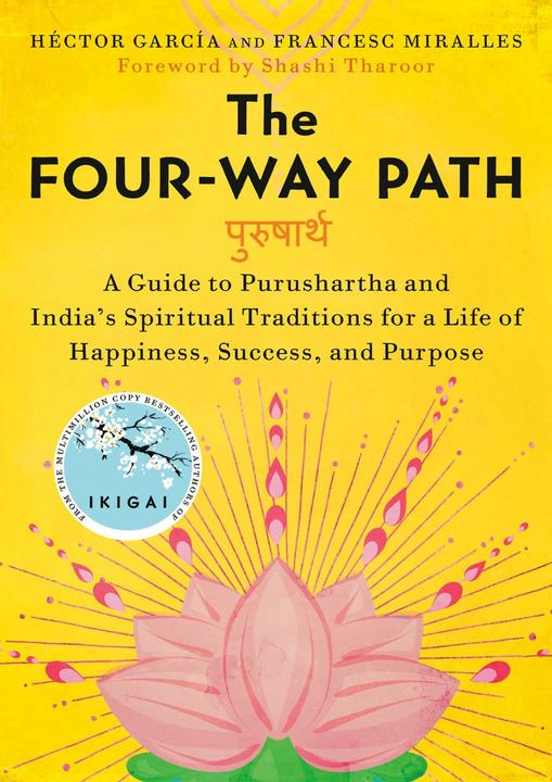 Produktbild The Four-Way Path (Englisch, Héctor García, Francesc Miralles, Shashi Tharoor, 2024)
