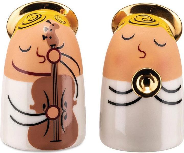 Actual product image Alessi Nativity figure Angels Band (Ø 3 x 5 cm)