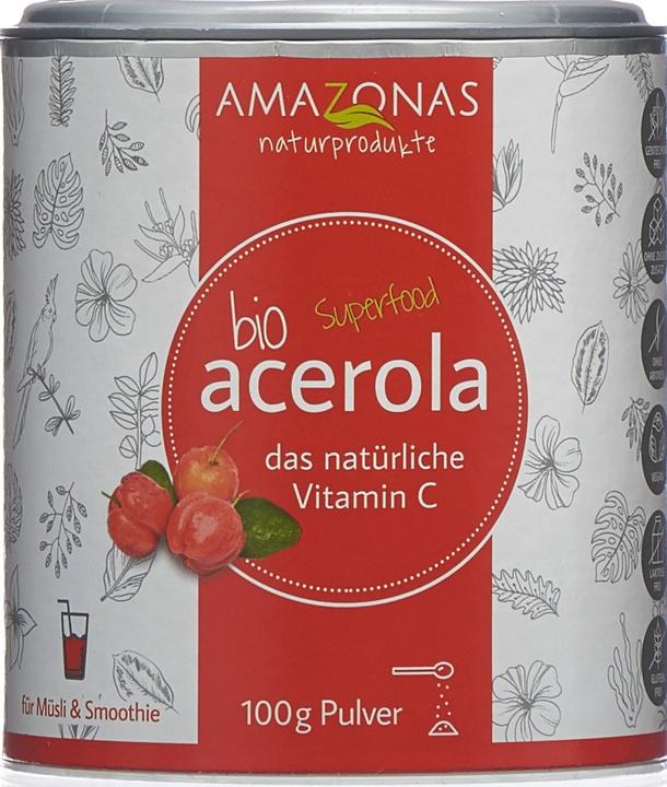Produktbild Amazonas Bio Pulver mit 17% Vitamin C (1 Stück, Pulver, 100 g)