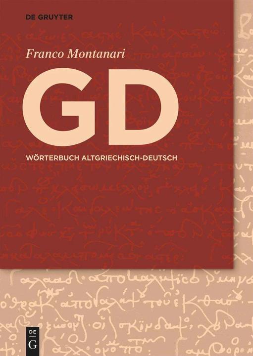Actual product image GD - Wörterbuch Altgriechisch-Deutsch (German, Greek, Franco, Montanari, 2023)