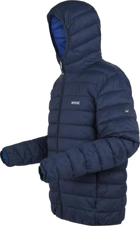 Actual product image Regatta Mens Marizion Baffled Hooded Padded Jacket (M)