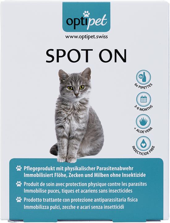 Actual product image OptiPet Spot on (Cat, 6 ml)
