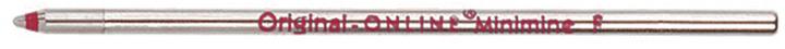 Produktbild Online Kugelschreiber-Minen D1-Mini (Gelmine, Rot)