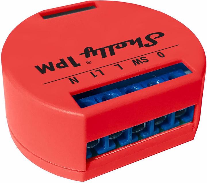 Shelly WLAN-Schaltaktor 1PM WiFi-Switch mit Leistungsmessung (Schaltaktor)