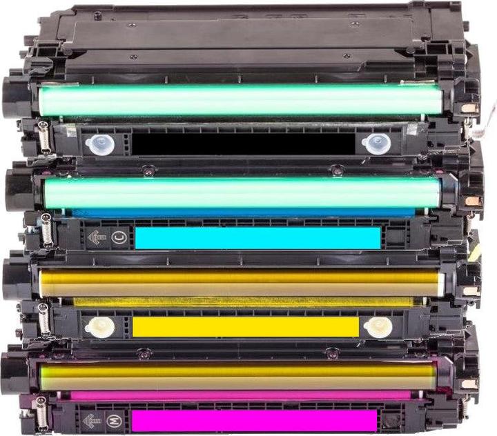 Actual product image Hermex Compatible toner for HP Color LaserJet Enterprise M553x (M, C, FC, Y)