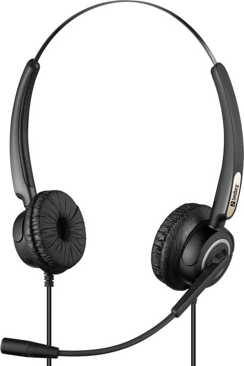 Sandberg Casque USB Office Pro stéréo (Filaire, USB-A)