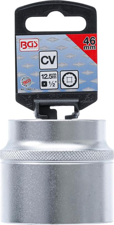 Actual product image BGS Socket, 12-Point 12.5 mm (1/2") Drive 46 mm (46 mm)