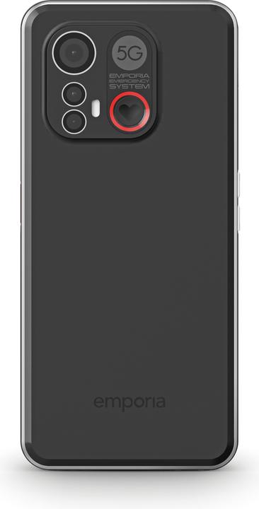 Produktbild Emporia SMART.6, Senioren-Smartphone (128 GB, Schwarz, 6.58", Single SIM, 50 Mpx, 5G)