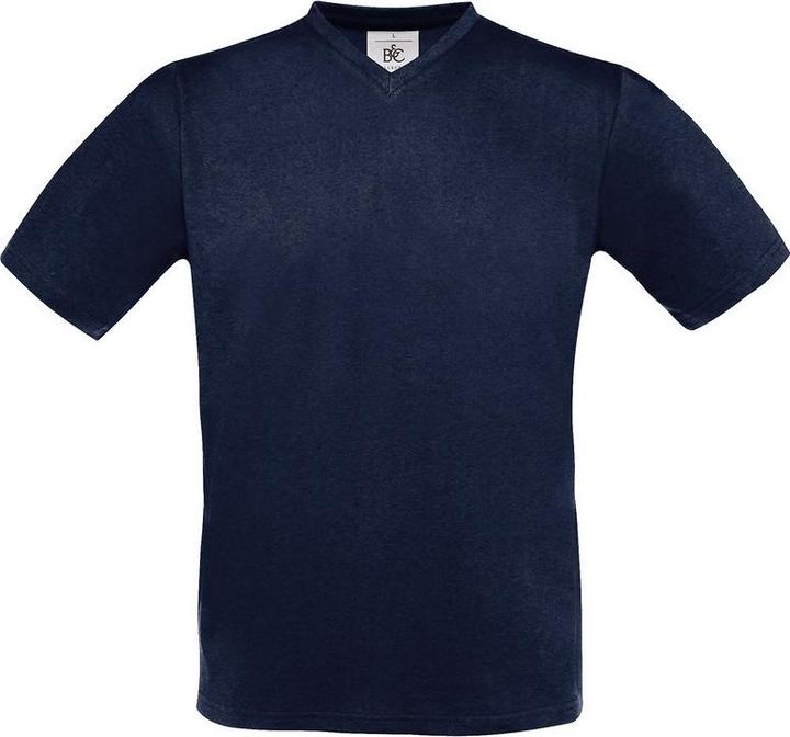 Actual product image B&C Mens Exact V Neck T-Shirt (XXL)