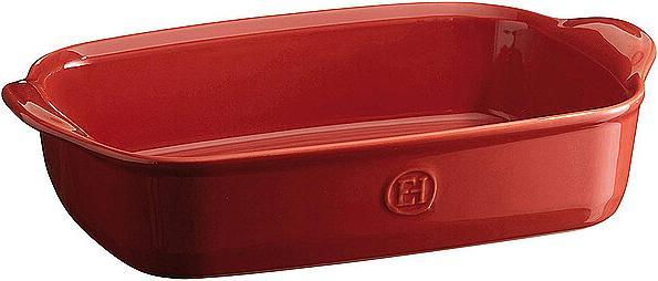 Emile Henry Gratin dish 36x23cm (dark red)