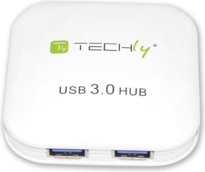 Techly IUSB3-HUB4-WH (Micro USB, 4 Ports)