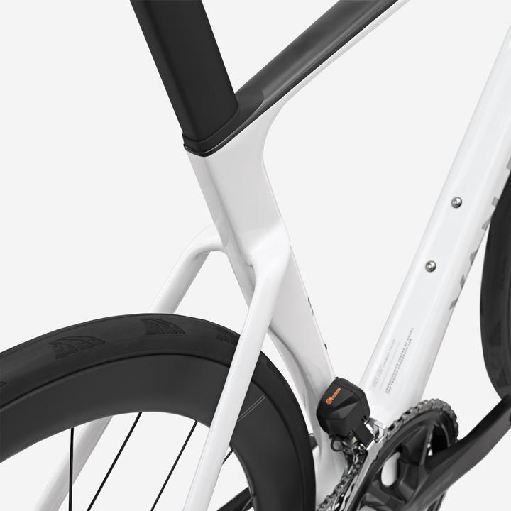 Actual product image Van rysel Road bike 12 speed Powermeter RCR Pro Shimano 105 DI2 white