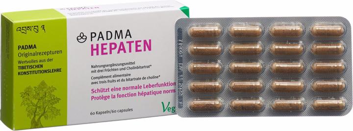Produktbild Padma Hepaten (60 Stück, Kapseln, 60 g)