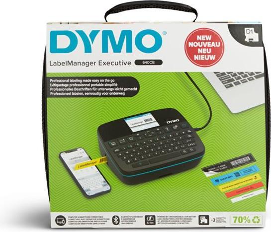 Immagine prodotto Dymo LabelManager 640CB nastri D1 da 6/9/12/19/24 mm QWZ Valore P