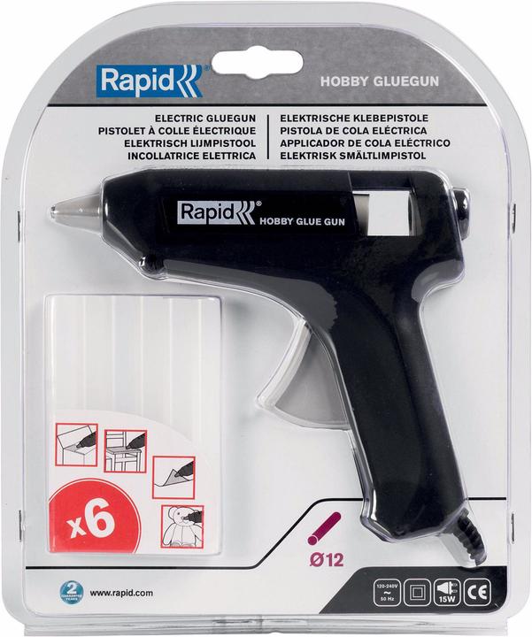 Immagine prodotto Rapid Pistola per colla hobbistica 12 mm + colla in stick