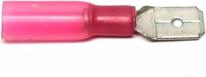 Image du produit EP Fiches plates WP 6.3 x 0.8 mm, mâle, rouge, 10 pcs.