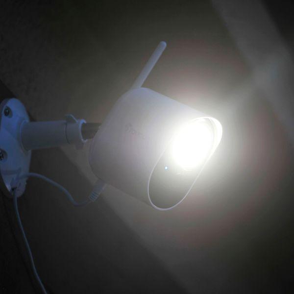 Image du produit Toucan Caméra de sécurité lumineuse avec détection de mouvement par radar (1920 x 1080 Pixels)