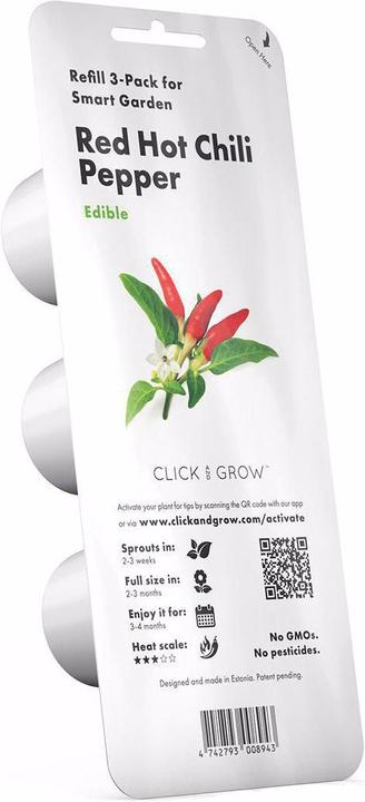 Produktbild Click and Grow Saatgut Roter scharfer Chili (Gemüsesamen)