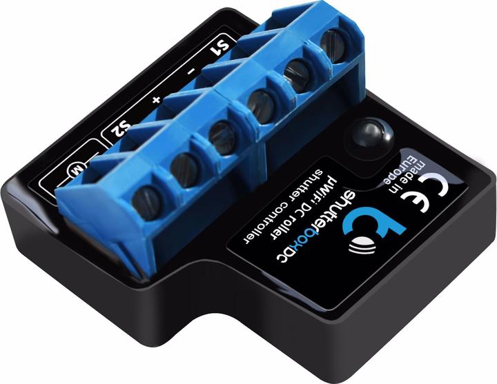 Actual product image BleBox WLAN blind actuator shutterBox DC (Shutter actuator)