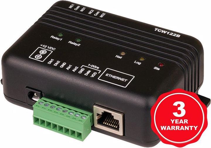 Immagine prodotto Teracom Rete IP Modulo IO remoto TCW122B-CM (Attuatore analogico)