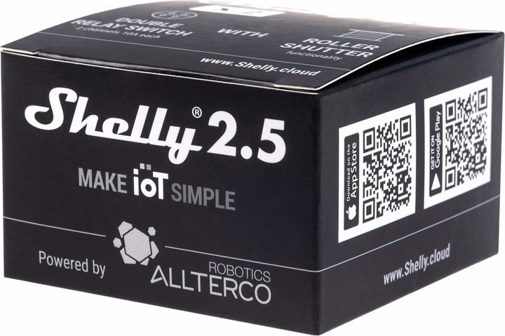 Produktbild Shelly WLAN Schaltaktor 2.5 (Schaltaktor)
