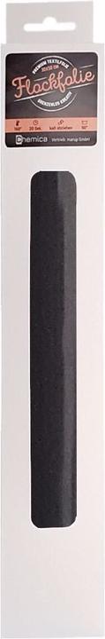 Produktbild Chemica Aufbügelfolie Flock Schwarz (1 x)