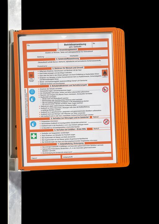 Produktbild Durable Wandhalter-Komplett-Set, magnetisch