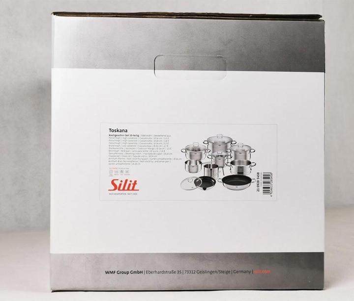 Produktbild Silit Toskana (28 cm, Pfannenset + Topfset, Edelstahl)