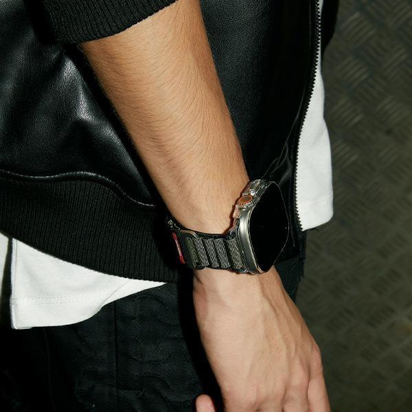 Actual product image Skinarma Band Kobu Apple Watch Ultra 49/45/44mm olive