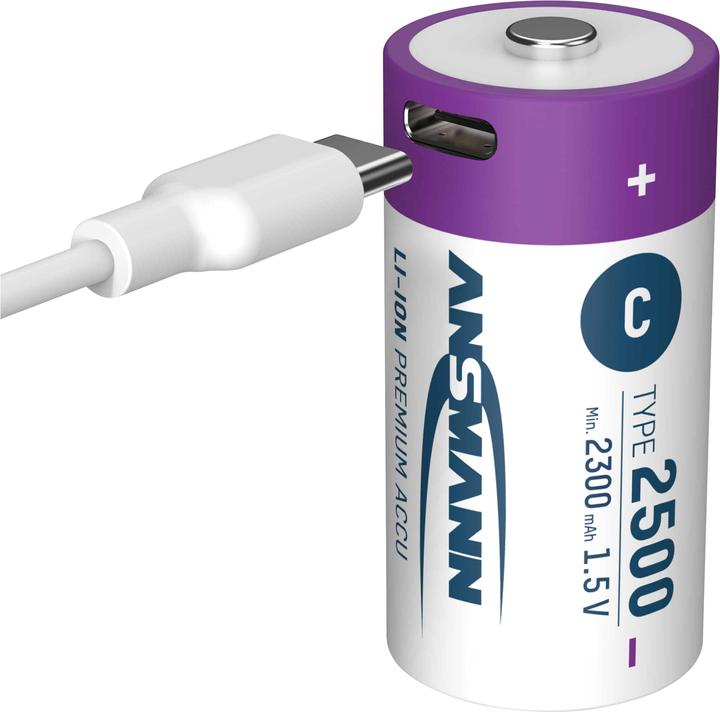 Produktbild Ansmann Baby C (2 Stk., C, 2300 mAh)
