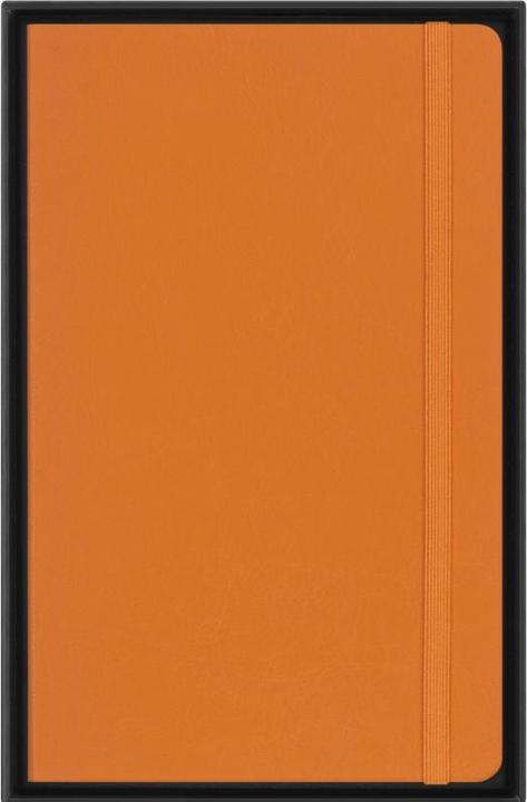 Actual product image Moleskine Vegea Capri notebook, Large/A5, lined, soft cover, orange (13 x 21 cm, Lined, Soft cover)