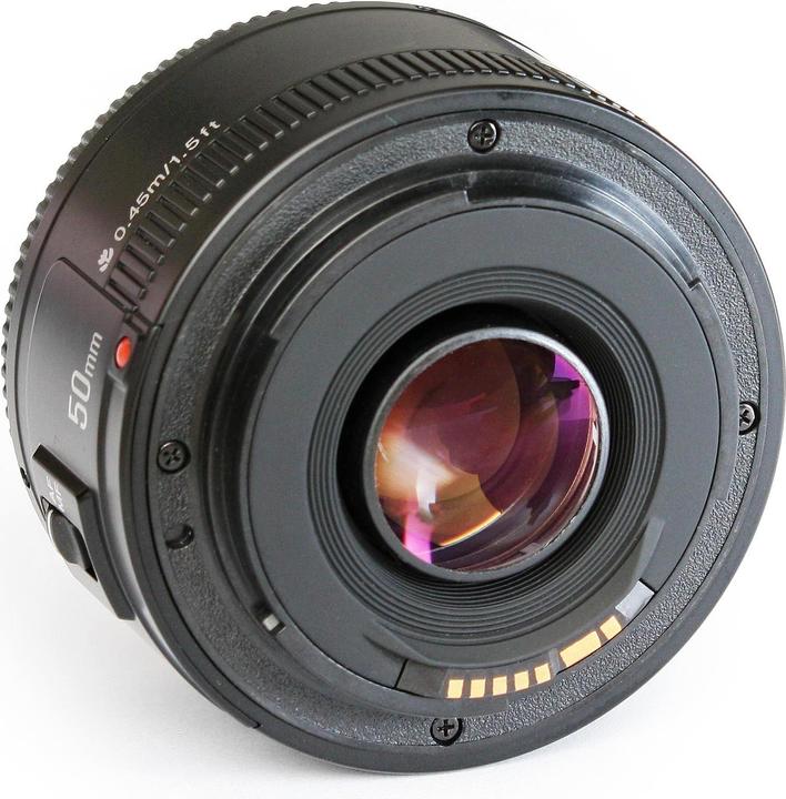 Actual product image Yongnuo 50mm f/1.8 Canon EF (Canon EF, full size, APS-C / DX)