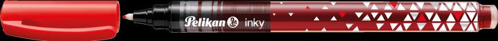 Actual product image Pelikan Ink pen Inky 273 red, blister pack visible ink level, line width: 0.5 mm (Red, 1 x)