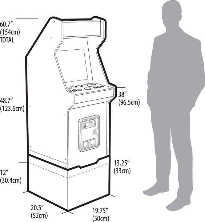 Image du produit Arcade1Up Atari Legacy 14-in-1 Wifi