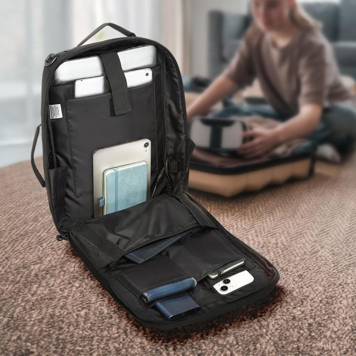 Produktbild Wozinsky Bags and briefcases Premium 15.6" Laptop Backpack/Bag with Strap - Black