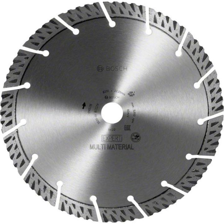 Productafbeelding Bosch Professional Zubehör Expert MultiMaterial diamantdoorslijpschijven, 230 x 22,23 x 2,4 x 15 mm