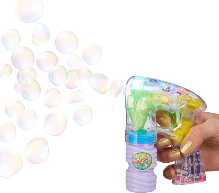 Actual product image Relaxdays LED Bubble Gun