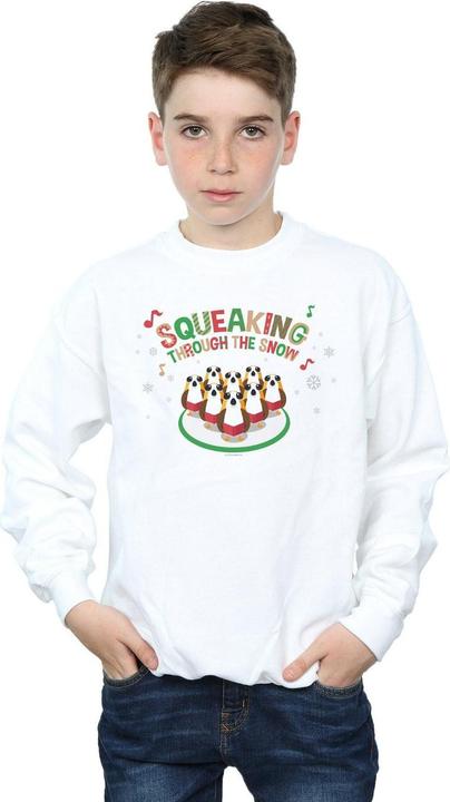 Produktbild Star Wars The Last Jedi Porgs Squeaking Through The Snow Sweatshirt Jungen (128)