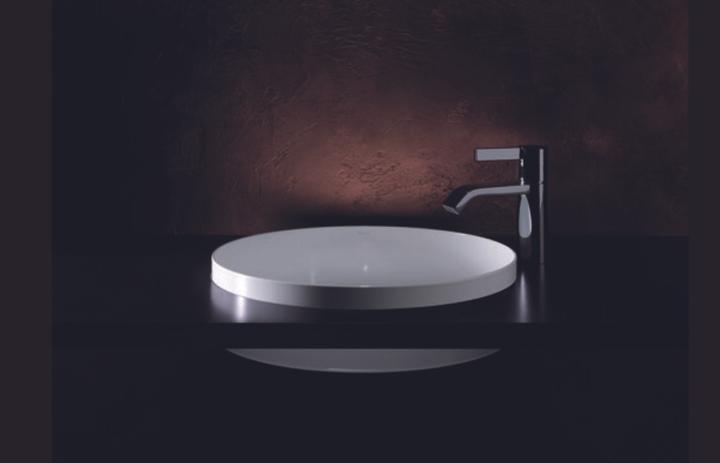 Image du produit Alape Vasque à encastrer EB.KE400, ronde Ø 40,0cm, 2025503000, blanche (400 mm, 475 mm)