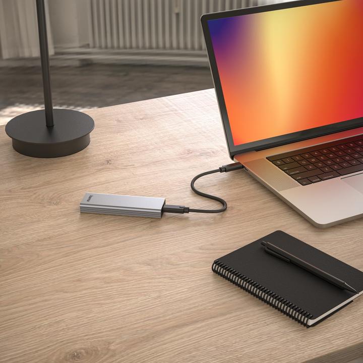 Produktbild Hama USB-Festplattengehäuse für M.2 SATA & NVMe SSD-Festplatten (M.2)