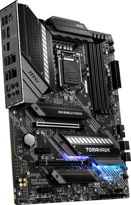 Actual product image MSI MAG Z490 Tomahawk (LGA 1200, Intel Z490, ATX)
