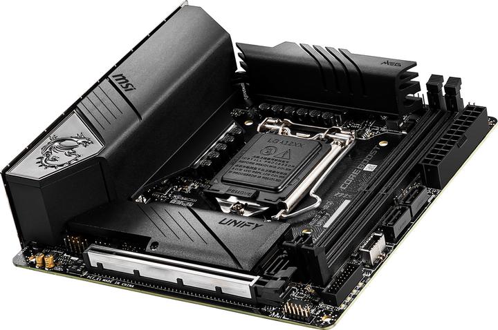 Actual product image MSI MPG Z490i UNIFY (LGA 1200, Intel Z490, Mini-ITX)