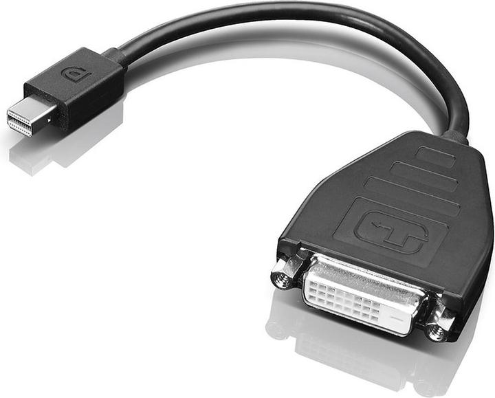 Produktbild Lenovo 0B47090 Videokabel-Adapter 0,2 m Mini-DisplayPort SL-DVI Schwarz