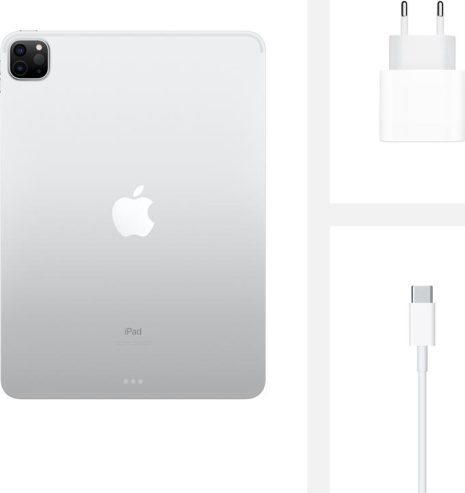 Produktbild Apple iPad Pro 2020 (2. Gen) (nur WLAN, 11", 128 GB, Silver)