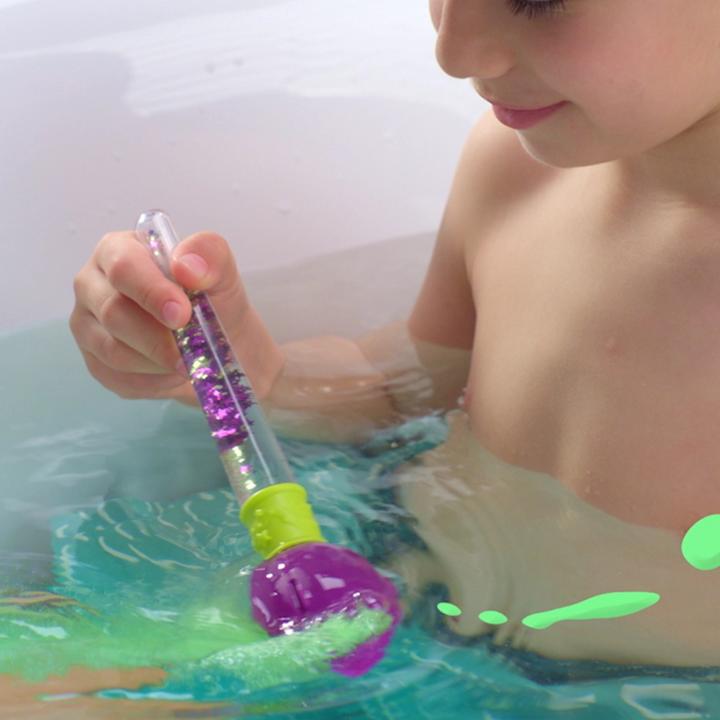 Actual product image Activity Board Magic Brush, 4 x bath bombs, paint your bath water magically, creative toy for children